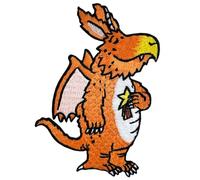 Pawprint Family | Proud Zog Sew on Patch | Julia Donaldson and Axel Scheffler's Zog Official Merchandise