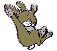 Pawprint Family | Rabbit Character Enamel Pin Badge | Percy the Park Keeper Official Merchandise