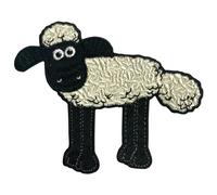 Pawprint Family | Shaun Standing Sew on Patch | Shaun The Sheep Official Merchandise