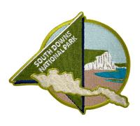 Pawprint Family | South Downs Sew on Patch | National Parks Official Merchandise