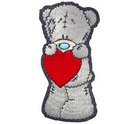 Pawprint Family | Tatty Teddy with a Heart Sew on Patch | Me to You Official Merchandise