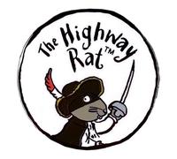 Pawprint Family | The Highway Rat Logo Enamel Pin Badge | Julia Donaldson and Axel Scheffler's The Highway Rat Official Merchandise