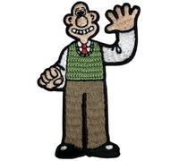 Pawprint Family | Wallace Character Sew on Patch | Wallace and Gromit Official Merchandise
