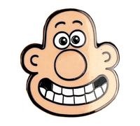 Pawprint Family | Wallace Head Enamel Pin Badge | Wallace and Gromit Official Merchandise