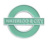 Pawprint Family | Waterloo & City Line Roundel Enamel Pin Badge | Transport for London Official Merchandise
