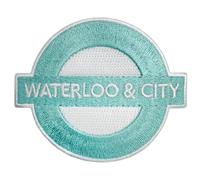 Pawprint Family | Waterloo & City Line Roundel Sew on Patch | Transport for London Official Merchandise