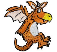 Pawprint Family | Zog Hovering Sew on Patch | Julia Donaldson and Axel Scheffler's Zog Official Merchandise