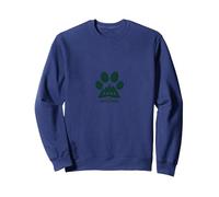 Paws Adventure: Outdoor Pet Explorers Graphic Sweatshirt, Adult Unisex, Navy, L