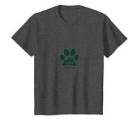 Paws Adventure: Outdoor Pet Explorers Graphic T-Shirt, Kids, Dark Heather Grey, 4 Years