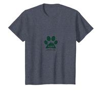 Paws Adventure: Outdoor Pet Explorers Graphic T-Shirt, Kids, Heather Blue, 4 Years