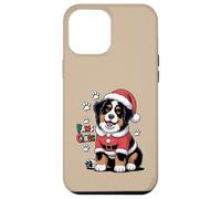 Paws And Claus Funny Christmas Pun Cute Bernese Mountain Dog Case for iPhone 12 Pro Max