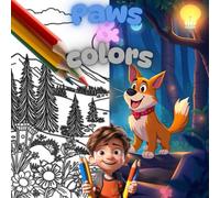 Paws and Colors: A Kawaii Animal Coloring Book for Kids and Adults: 50+ Kawaii Designs to Color and Enjoy