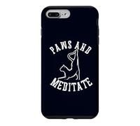 Paws and Meditate Yoga Lover Cat Mom Case for iPhone 7 Plus/8 Plus