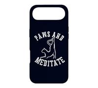 Paws and Meditate Yoga Lover Cat Mom Case for iPhone Air