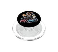 Paws & Beats DJ Cat Music Lover Party Vibes PopSockets PopGrip for MagSafe