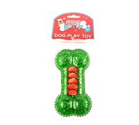 Paws Behavin' Badly Rubber Bone Toy Assorted Colours