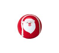 Paws Behavin' Badly Santa Tennis Ball Dog Toy Assorted Designs