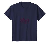 Paws for Effect: Playful Cat Lover Logo T-Shirt, Kids, Navy, 4 Years