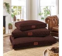 Paws For Slumber Luxury Chocolate Pet Bed-Medium