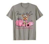 Paws for The Cure Breast Cancer Awareness Yorkie Pink Ribbon T-Shirt