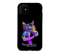 Paws for the cure fibromyalgia awareness Case for iPhone 11