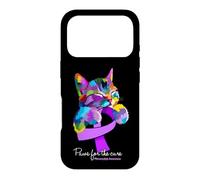 Paws for the cure fibromyalgia awareness Case for iPhone 17 Pro