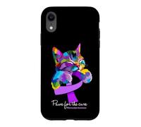 Paws for the cure fibromyalgia awareness Case for iPhone XR