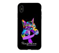 Paws for the cure fibromyalgia awareness Case for iPhone XS Max