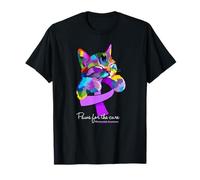 Paws for The Cure Fibromyalgia Awareness T-Shirt