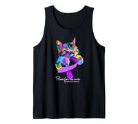 Paws for the Cure Fibromyalgia Awareness Tank Top