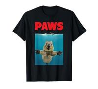 Paws Funny Quokka T-Shirt Parody | Gifts for Quokka Lovers T-Shirt