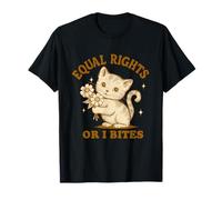 Paws Off My Rights - Funny Cat Equality Statement T-Shirt