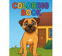 Paws & Peace: A Relaxing Dog Coloring Book for Stress Relief: Color Your Way to Calm with Playful Paws
