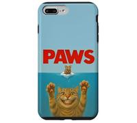 PAWS Playful Cat Reaching Up a Tiny Mouse on Floating Ice Case for iPhone 7 Plus/8 Plus