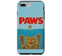 PAWS Playful Cat Reaching Up a Tiny Mouse on Floating Ice Case for iPhone 7 Plus/8 Plus