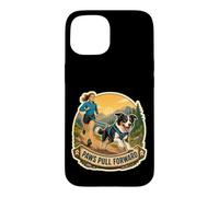 PAWS PULL FORWARD Canicross Trail Run Case for iPhone 15