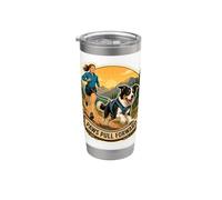 Paws Pull Forward Canicross Trail Run Stainless Steel Insulated Tumbler