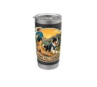Paws Pull Forward Canicross Trail Run Stainless Steel Insulated Tumbler