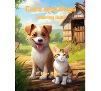 Paws & Purrs: Cute Cats and Dogs Coloring Book