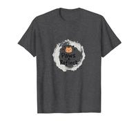 Paws & Reflect: Mindful Cat Lover's Inspirational Quote T-Shirt, Men, Dark Heather Grey, XXL