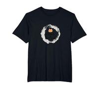 Paws & Reflect: Mindful Cat Lover's Inspirational Quote T-Shirt, Men's Big and Tall, Black, 5X Tall