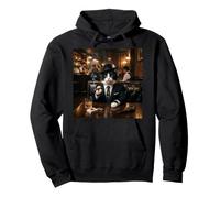 Paws the wise guy (Mafia Cat) Pullover Hoodie