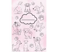Paws & Thoughts: A Lined Journal with Dog Line Art Cover: Perfect for Notes, Journaling, or Everyday Writing