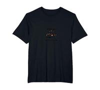 Paws Up Worries Down Cute Cat Design Pet Lover Gift T-Shirt, Men's Big and Tall, Black, 2X Tall