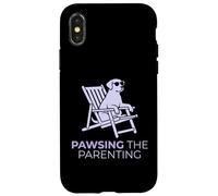 Pawsing The Parenting Holiday Cruise Parents Vacation Trip Case for iPhone X/XS