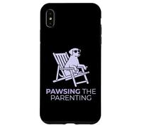 Pawsing The Parenting Holiday Cruise Parents Vacation Trip Case for iPhone XS Max
