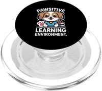 Pawsitive Learning Environment Dog Theme PopSockets PopGrip for MagSafe