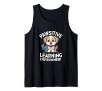 Pawsitive Learning Environment Dog Theme Tank Top