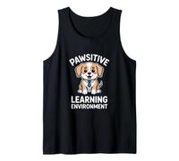Pawsitive Learning Environment Dog Theme Tank Top