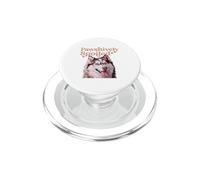 Pawsitively Spoiled Siberian Husky Blue Eyes Dog Mom Gift PopSockets PopGrip for MagSafe
